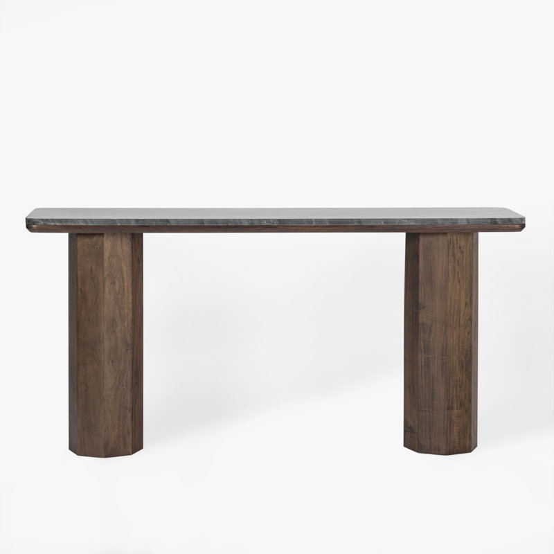 Console en bois massif Kayda