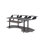 83" Eleazar  Oak Finish Music Recording Studio Desk (Not Including Office Chairs)