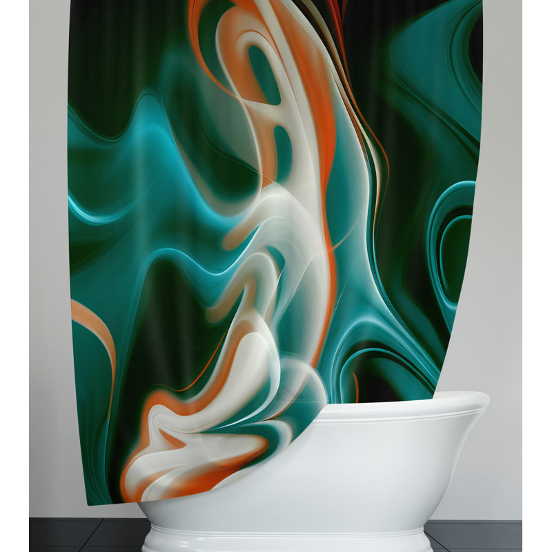Rideau de douche Fulshear, H 72 po x l 70 po