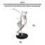 Ornement de plancher artistique Sculpture danseuse