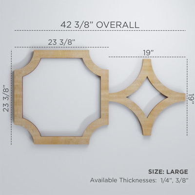 Anderson Decorative Fretwork Wood Wall Panels