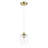 Farleigh Hungerford 1 - Light Single Pendant-684167892-797467146