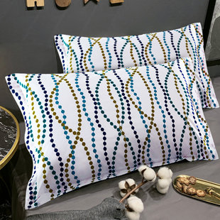 Taie d'oreiller 100% coton Hotel Quality (Ensemble de 2)
