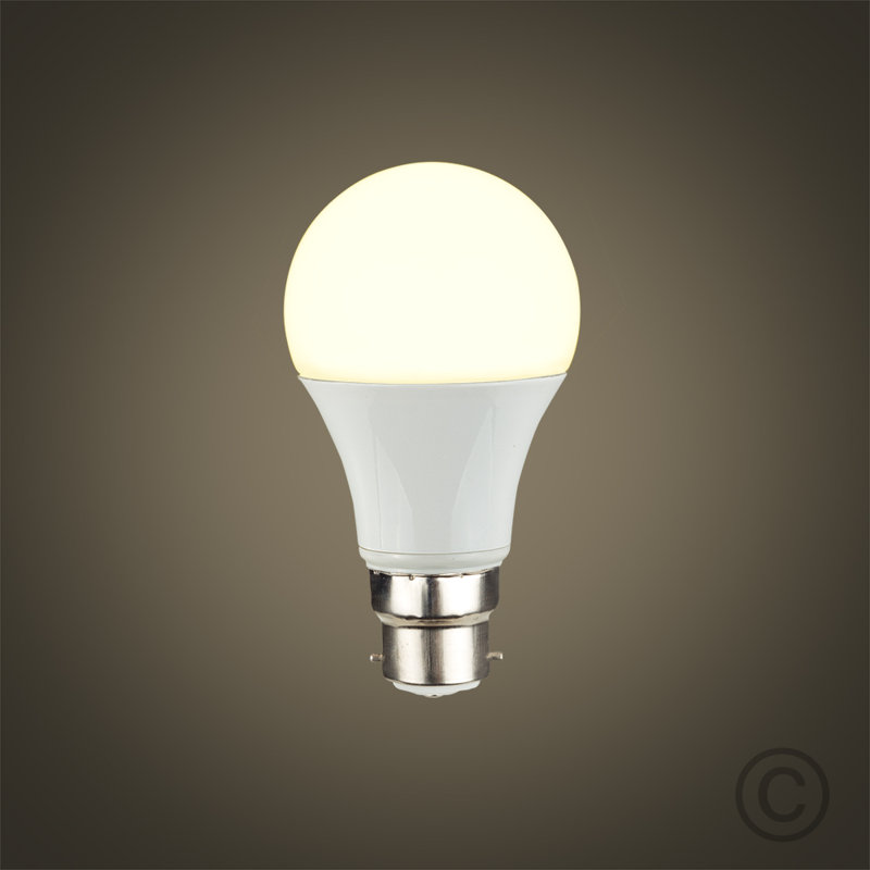 6W A19 LED Light Bulb, Warm White