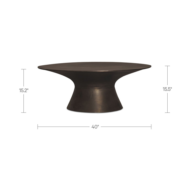Bardo Outdoor Coffee Table Deep Bronze