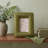 Resin Ribbed Photo Frame Distressed Artisan Accent