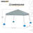 SUNJOY 10'x10' Pool Float with canopy,Hand Carry Bag and Tray,Steel and Aluminum Frame Floating Tent,Sun Protection,Uncompromising Quality Guaranteed-112439968
