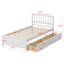 Base de lit plateforme avec tiroirs en bois-278047955