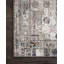 Tapis oriental graphite et gris clair Hanfried-827436001