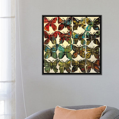 «Butterflies», reproduction sur toile