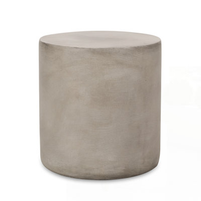 Outdoor Concrete Side Table
