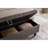 Bed Bench with Storage Grey Fabric