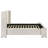 Kelaa Boucle Upholstered Queen Wingback Bed White-1351350066