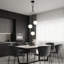 Luminaire suspendu Cluster pour escalier haut de plafond-1336290537-1336290539