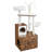 55.1" Cat Tree with Litter Box Enclosure-925210259