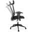 Cainsville Cotton Office Chair with Headrest