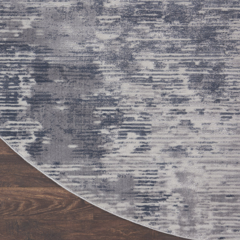 RUSTIC TEXTURES - Area Rug, Round 5'3"