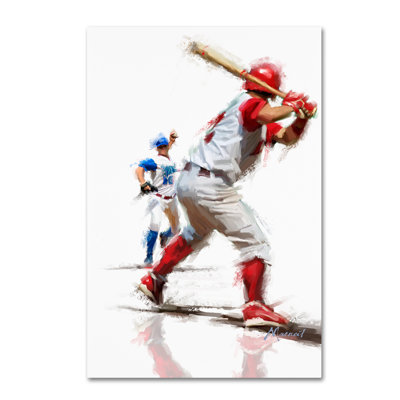 Armand «Baseball», reproduction sur toile