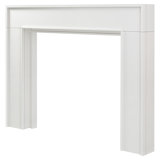 Modern Ember Leavitt Wood Fireplace Mantel Surround Kit