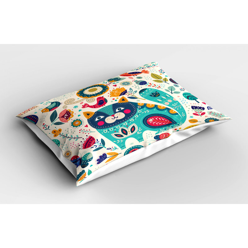 Spring Polyester Sham Set, King
