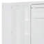 Lit escamotable Ashen avec tablettes, garde-robe et lumière DEL-115825685-121422759
