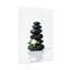 Pierres zen pierres noires fleur blanche équilibre zen harmonie reflet paisible-649023045-649023047-649023064