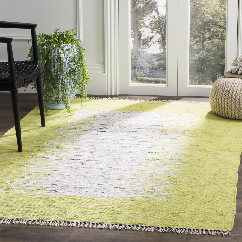 Fender Cotton Hand Woven Area Rug, Rectangle 122 x 183 cm