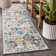 Latrell Modern Persian Boho Vintage Trellis Blue/Multi Rug