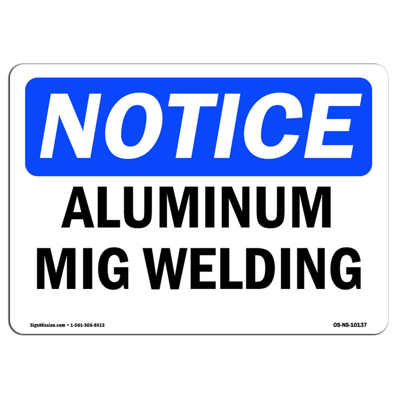 Panneau en aluminium 10 po x 7 po