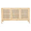 Calabasas 64" Sideboard In Natural White Cane