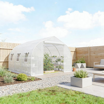 Garden Plant Hot House,Outdoor Walk-In Tunnel Greenhouse