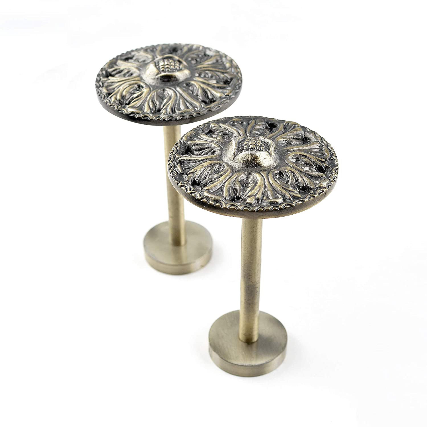 Fleur De Lis Living Goleta Iron Overall Width Curtain Holdback