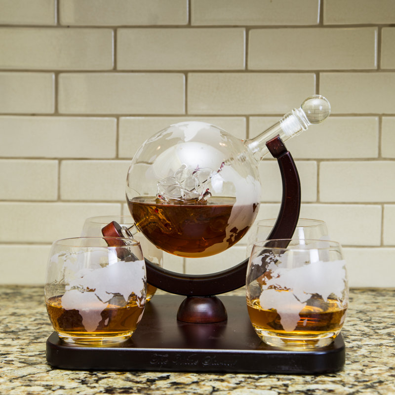 Ensemble de carafe à décanter Funderburg