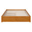 Lit plateforme en bois massif avec pied de lit et lit gigogne simple Concord-126307755-96140403