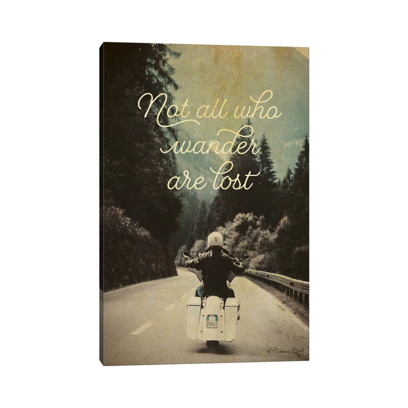 Not All Who Wander by Susan Ball - Gallery-Wrapped Canvas Giclée on Canvas, Canvas, 66.04 cm H x 45.72 cm W x 1.91 cm D