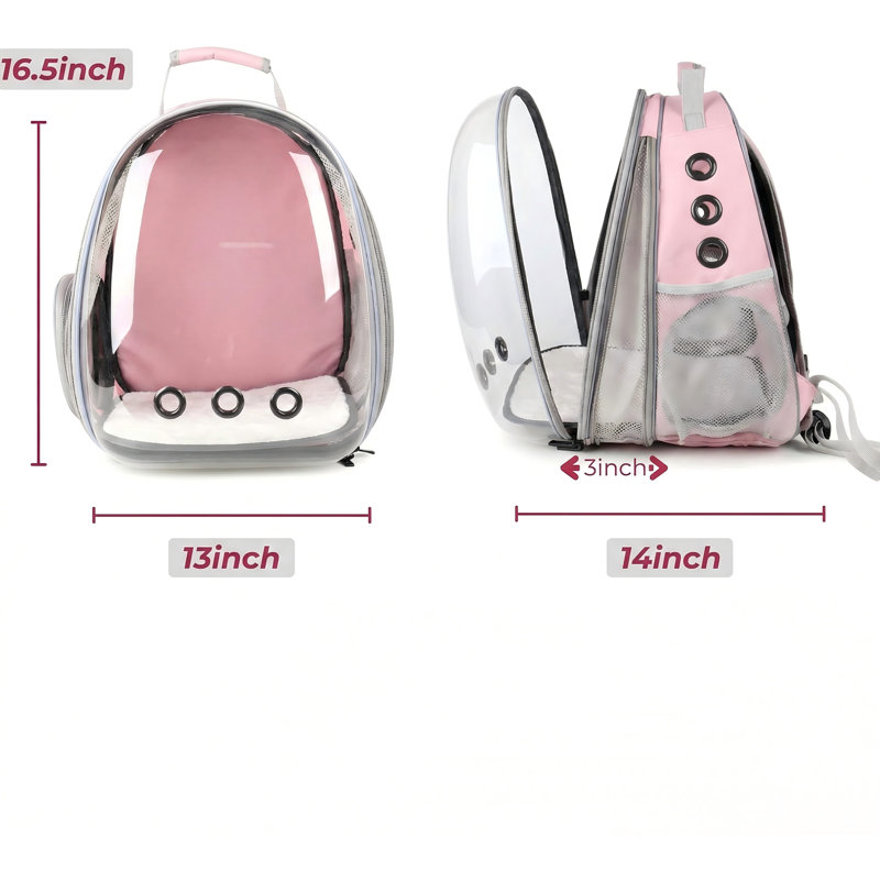 Sac à dos extensible pour les chats et les petits chiens