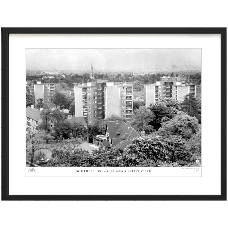 Southfields, Southmead Estate C1960 by Francis Frith - Single Picture Frame Print, 60cm H x 80cm W x 2.3cm D