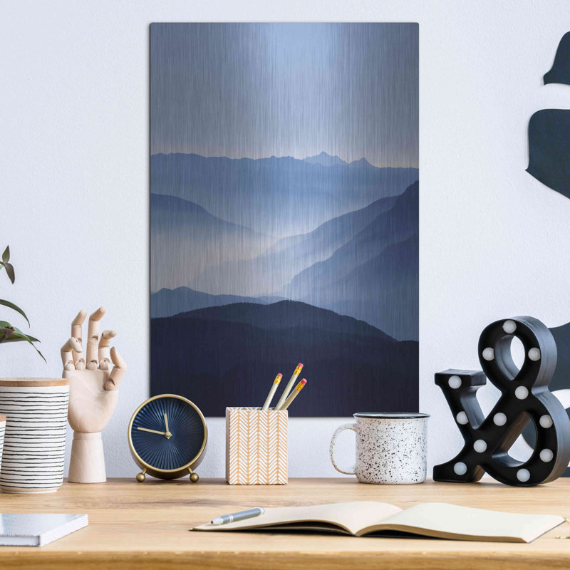«Blue Mountains» par Lexie Greer, H 16 po x l 12 po