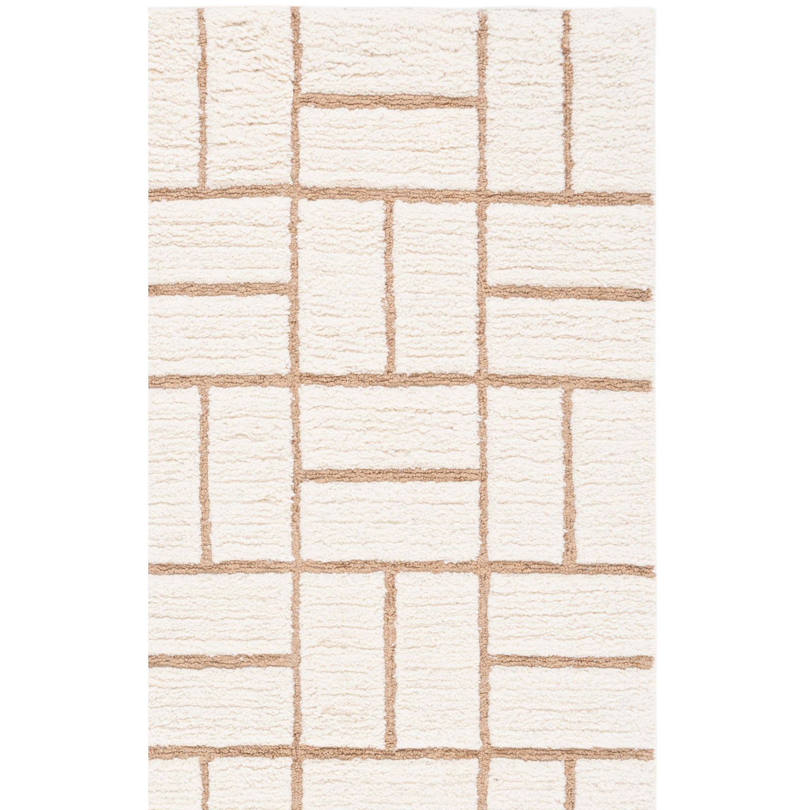Volla Wool Area Rug, Rectangle 6' x 9'