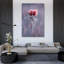 Art sur toile tendu avec la galerie Latitude Run® Bravin, Fabien: Rose! Alors quoi?-980941465