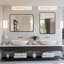Miroir mural Omolayo, miroir de salle de bain mural-891130061