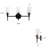 3-Light Dimmable Transparent Glass Modern Vanity Light-384634311-343299679