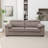 2-Seater Sofa Bed, Mid-Century Modern Couch, Convertible Queen Size Sleeper Sofa With Wooden Frame & Polyester Upholstery, Pull-Out Design-657773223
