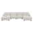 Polyester blanc kaki