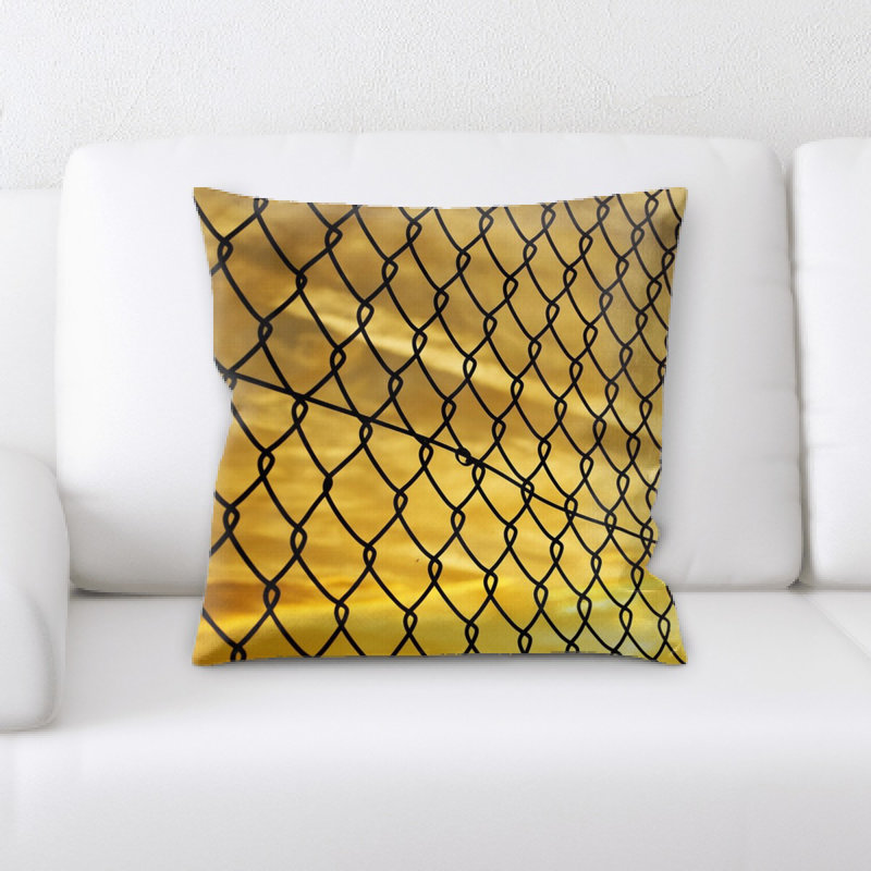 Microsuede Throw Pillow