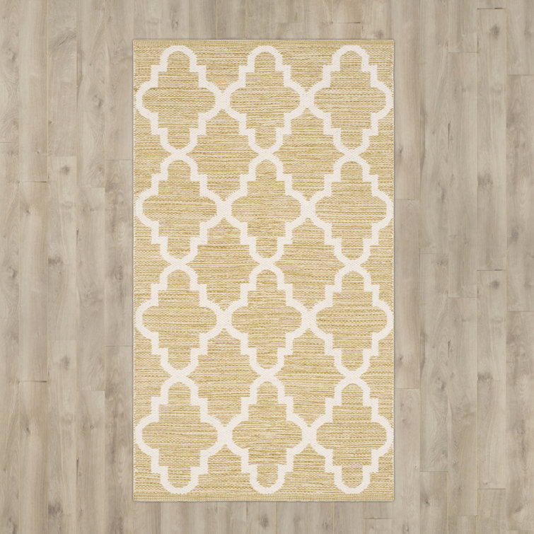 Lockbourne Hand Woven Cotton Geometric Rug