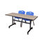 Table de nidification Nickls, 2 chaises empilables-32668122-32668143