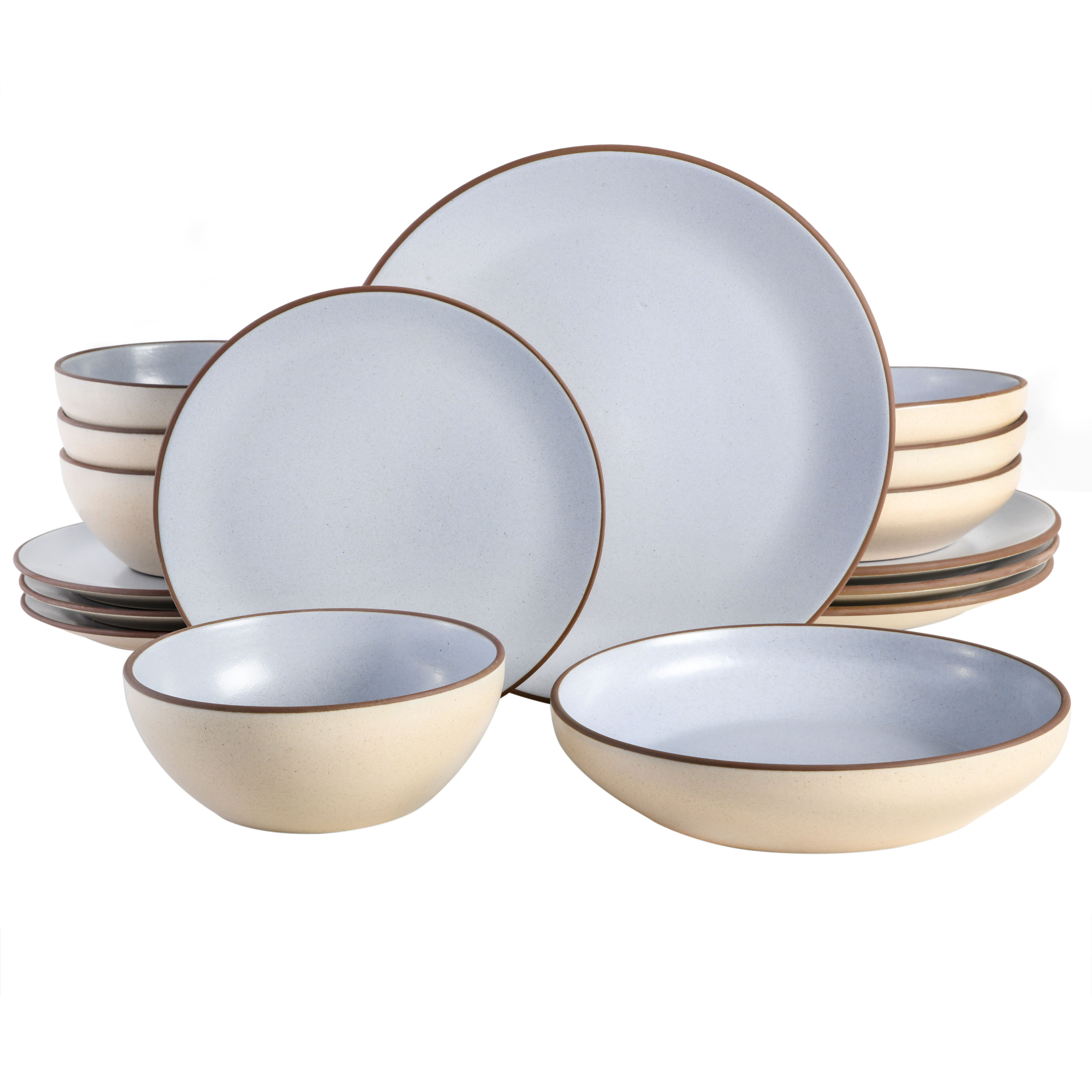 Gibson Elite Contempo 16 Piece Dinnerware Set, Service for 4 & Reviews | Joss & Main