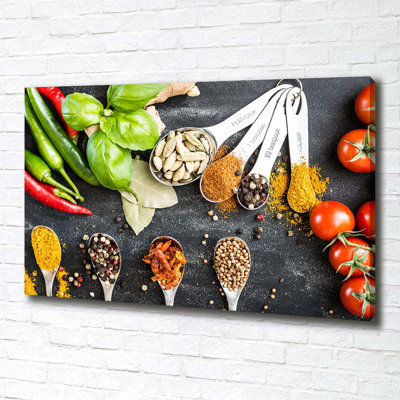Mix Of Spices - Wrapped Canvas Print