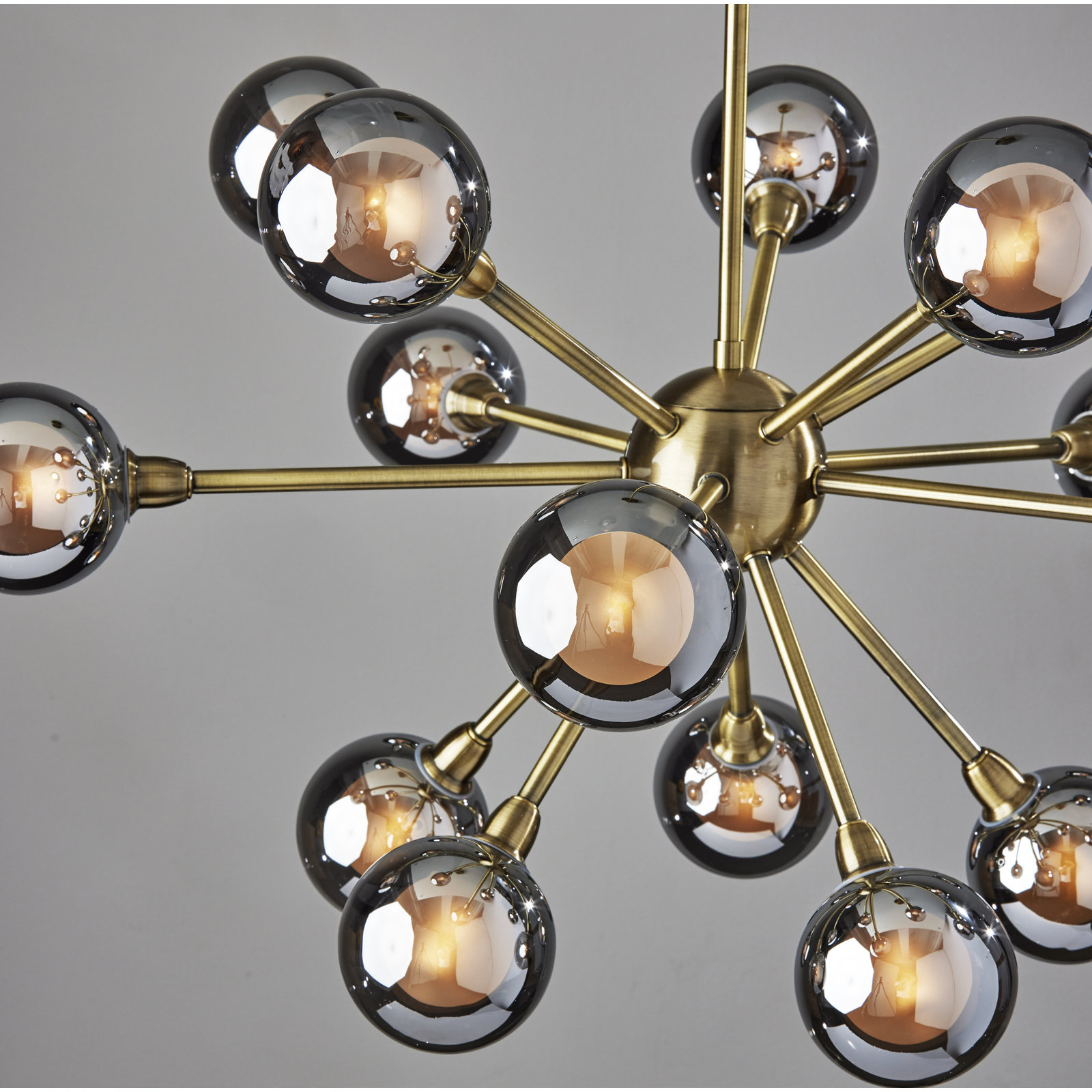 Lorraine 15 - Light Dimmable Sputnik Chandelier